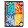 Lynx Accessories: Faux-Leather Elemental Trading Card 9-Pocket Binder