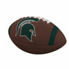 Logo Brands 172-93FC-1 MI State Team Stripe Official-Size Composite Football