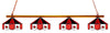 LOUISVILLE 4-LIGHT GAME TABLE LIGHT - LOU-480GLN