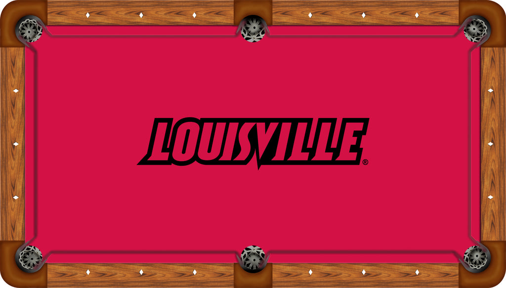LOUISVILLE BILLIARD TABLE FELT - RECREATIONAL RED - LOUBTF201-9R