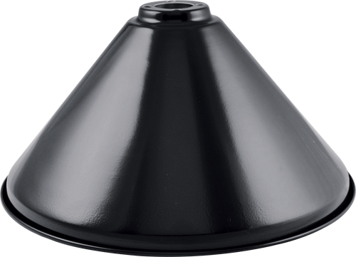 Action LPES3 Shades for Economy 3 Shade Light - Black Shades Table Lighting