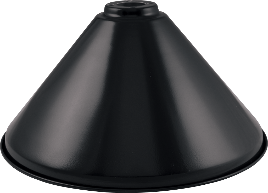 Action LPES3 Shades for Economy 3 Shade Light - Matte Black Table Lighting