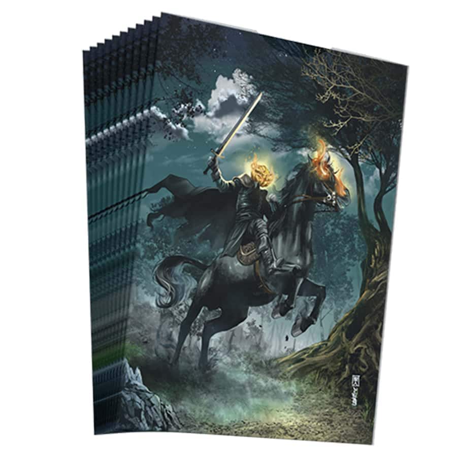 Lazarus Rising Games -  Overpower Tcg: Edgar Rice Burroughs And The World Legends: Titan Shield Sleeves: Headless Horseman (100Ct)