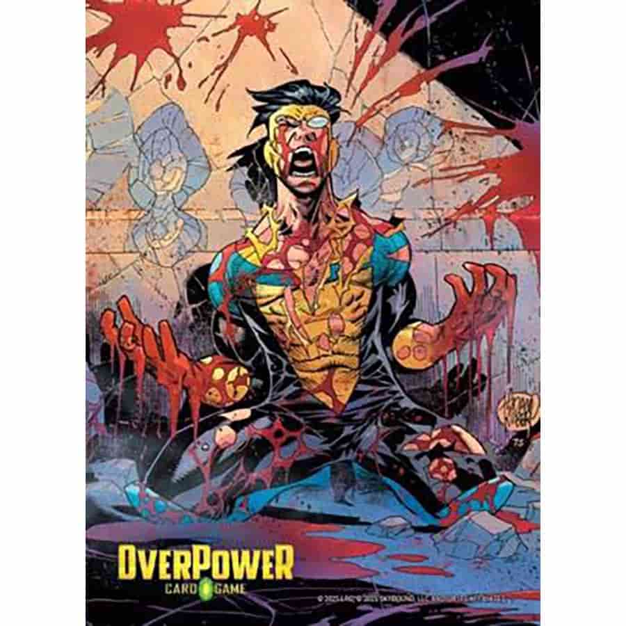 Lazarus Rising Games -  Overpower Tcg: Skybound: Full Bleed Art Sleeves: Invincible: Invincible (100Ct) Pre-Order