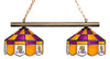 LSU 2-LIGHT EXECUTIVE GAME TABLE LIGHT - LSU-280EXGLN