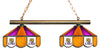 LSU 2-LIGHT GAME TABLE LIGHT - LSU-280GLN