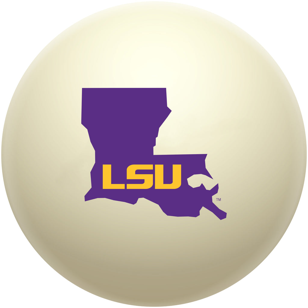 LOUISIANA STATE CUE BALL WHITE - LSUBBC900X