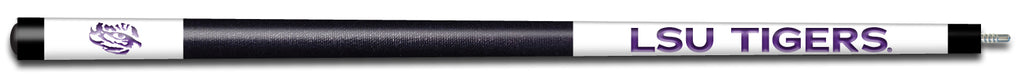 LOUISIANA STATE ENGRAVED BILLIARD CUE WHITE / PURPLE - LSUBCE101