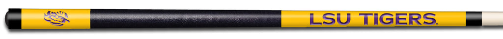 LOUISIANA STATE COLOR ENGRAVED BILLIARD CUE PURPLE / GOLD - LSUBCE912
