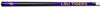 LOUISIANA STATE COLOR ENGRAVED BILLIARD CUE GOLD / PURPLE - LSUBCE921