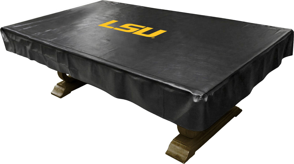 LOUISIANA STATE BILLIARD TABLE COVER BLACK - LSUBTC600ST-7