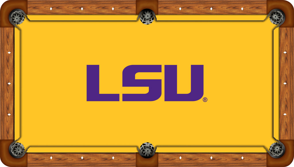 LSU BILLIARD TABLE FELT - RECREATIONAL GOLD - LSUBTF612-9R