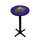 LOUISIANA STATE PEDESTAL PUB TABLE PURPLE - LSUPTB101