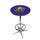 LOUISIANA STATE CHROME FOOT RING PUB TABLE PURPLE - LSUPTR101
