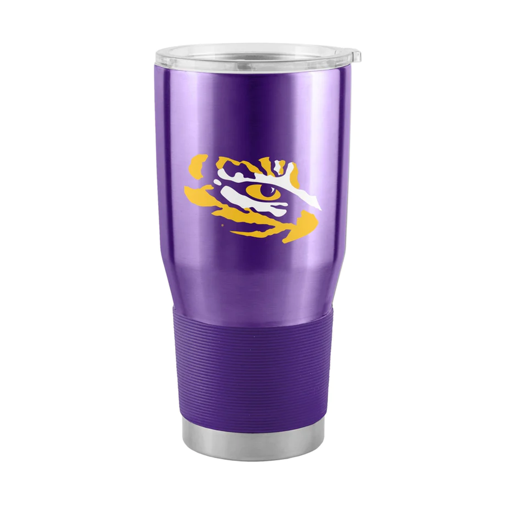 LSU Tigers Travel Tumbler 30oz Stainless Steel - Logo Brands