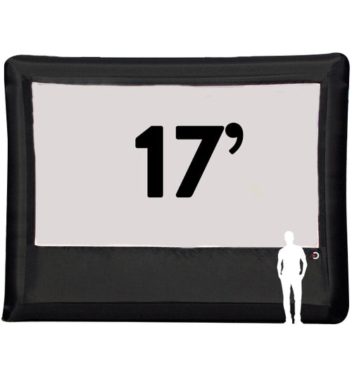 Elite Outdoor Movies Outdoor Movies Professional Screen 17 ft