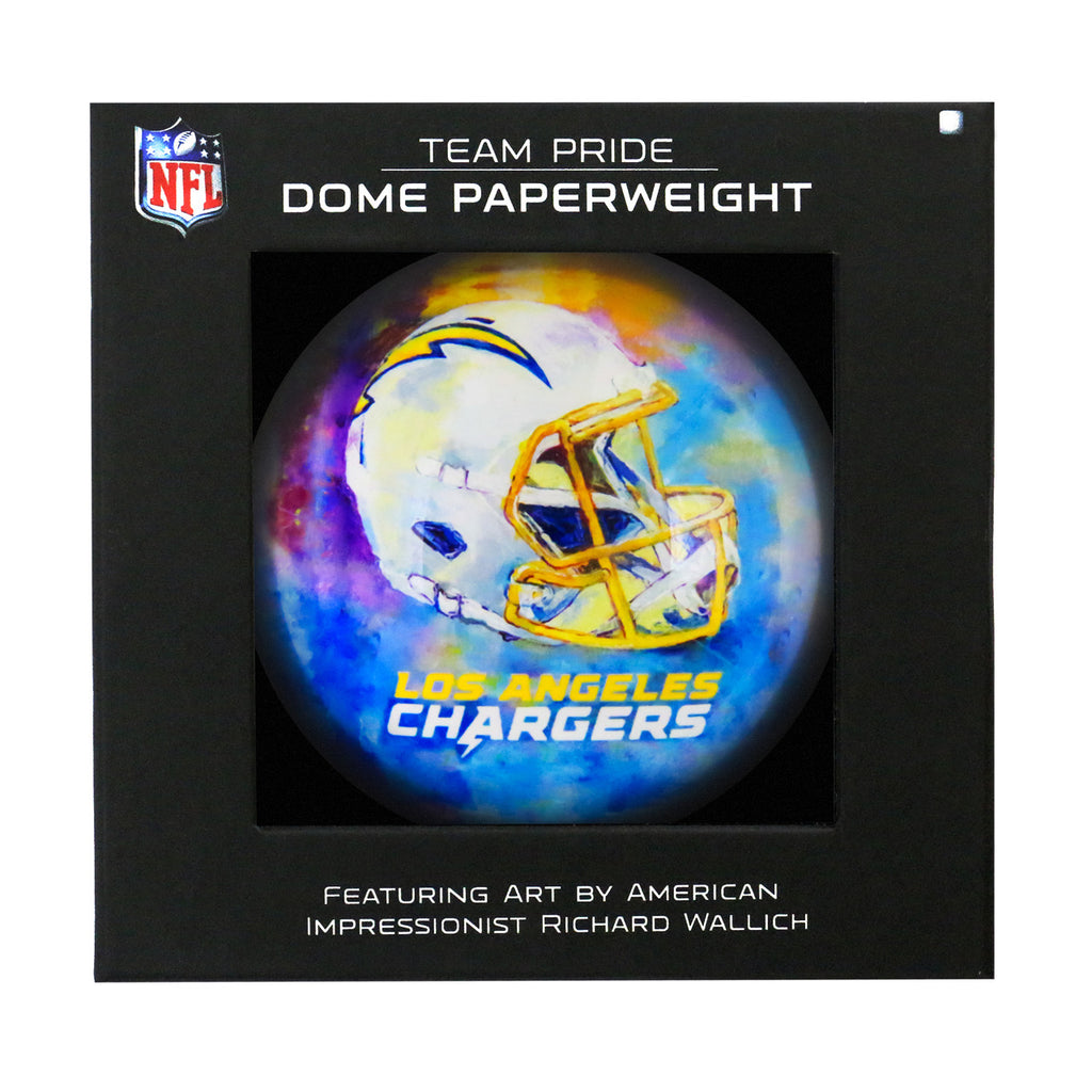 Los Angeles Chargers Paperweight Domed - Sporticulture