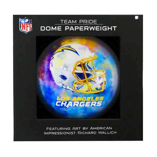 Los Angeles Chargers Paperweight Domed - Sporticulture