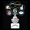 Los Angeles Chargers Spotlight Projector Mini - Sporticulture