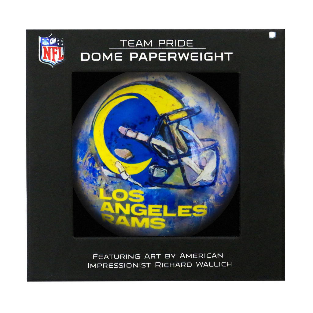 Los Angeles Rams Paperweight Domed - Sporticulture
