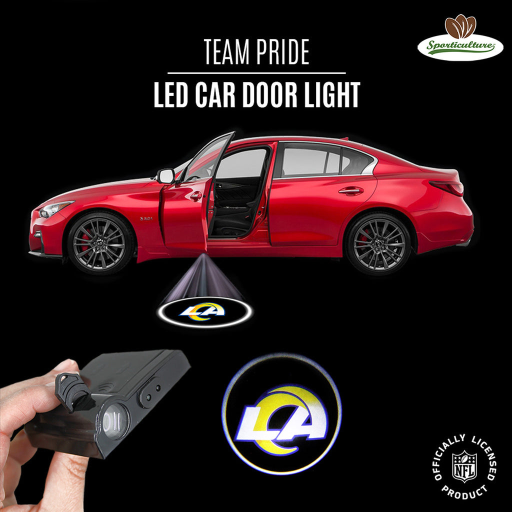 Los Angeles Rams Car Door Light LED - Sporticulture