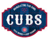 Chicago Cubs Sign Wood 12 Inch Homegating Tavern - Fan Creations