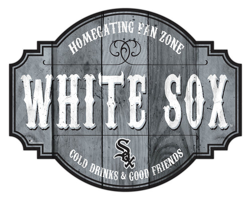 Chicago White Sox Sign Wood 12 Inch Homegating Tavern - Special Order - Fan Creations