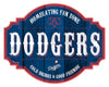 Los Angeles Dodgers Sign Wood 12 Inch Homegating Tavern - Fan Creations