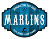 Miami Marlins Sign Wood 12 Inch Homegating Tavern - Special Order - Fan Creations