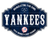New York Yankees Sign Wood 12 Inch Homegating Tavern - Fan Creations