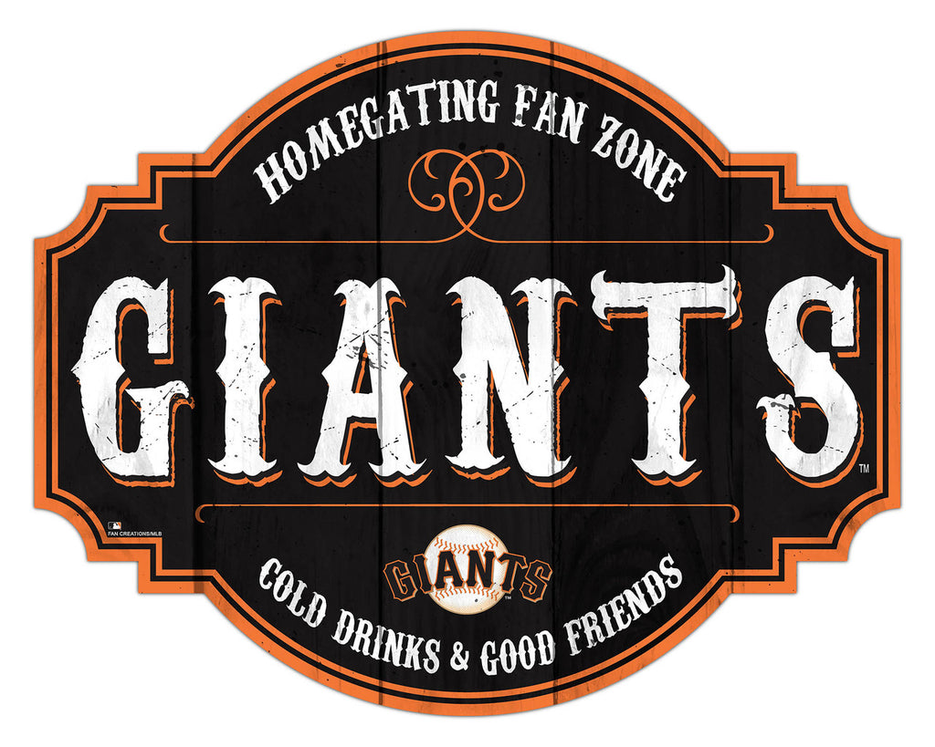 San Francisco Giants Sign Wood 12 Inch Homegating Tavern - Fan Creations