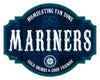 Seattle Mariners Sign Wood 12 Inch Homegating Tavern - Fan Creations