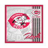 Cincinnati Reds Sign Wood 10x10 Album Design - Special Order - Fan Creations