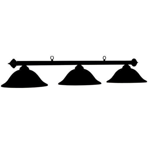 MARSEILLES-60'' BILLIARD LT-PAINTED BLACK