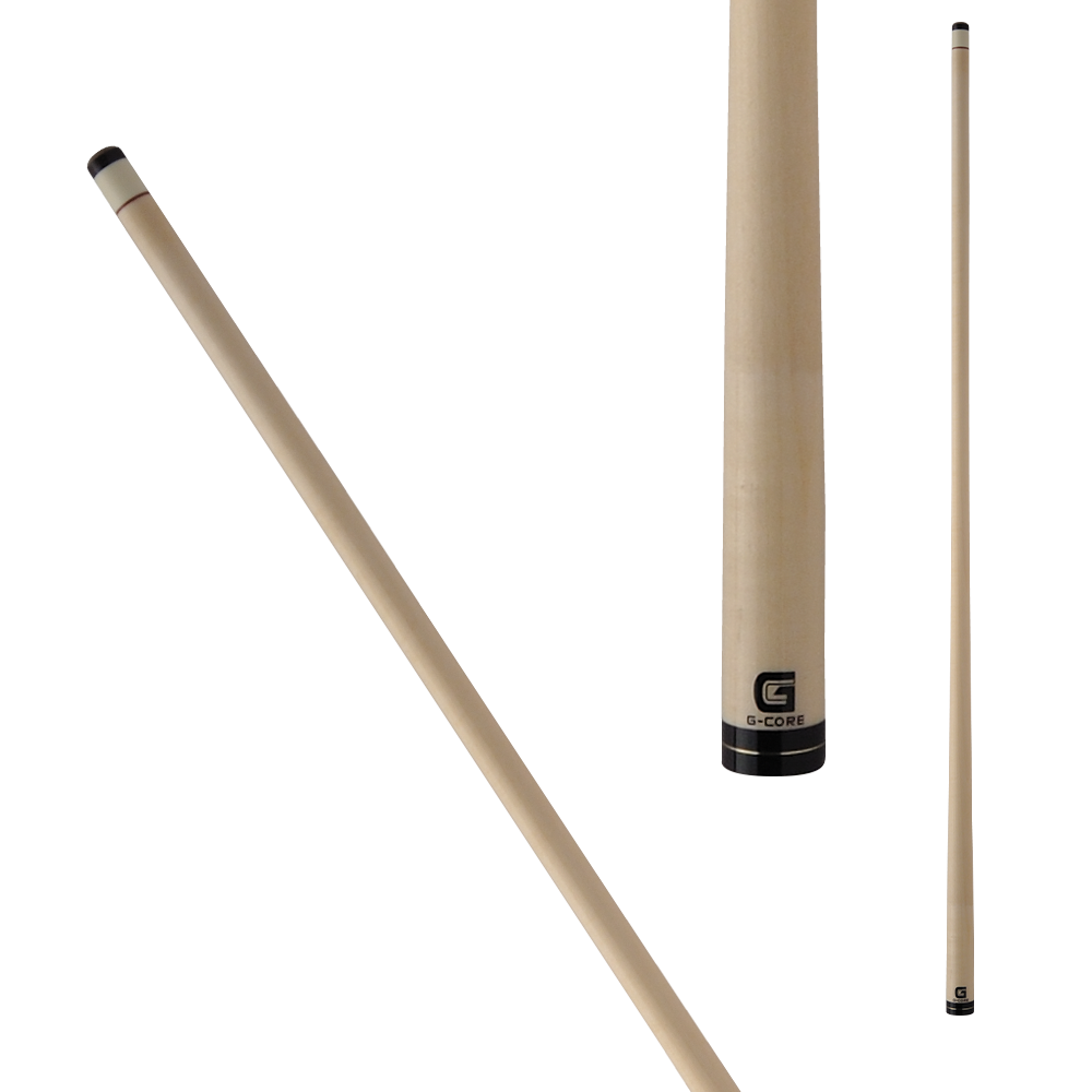 McDermott MCDG G Core pool Cue Shaft - 3/8 X 10 Pin Gold Ring 13 mm Tip Pool Cues