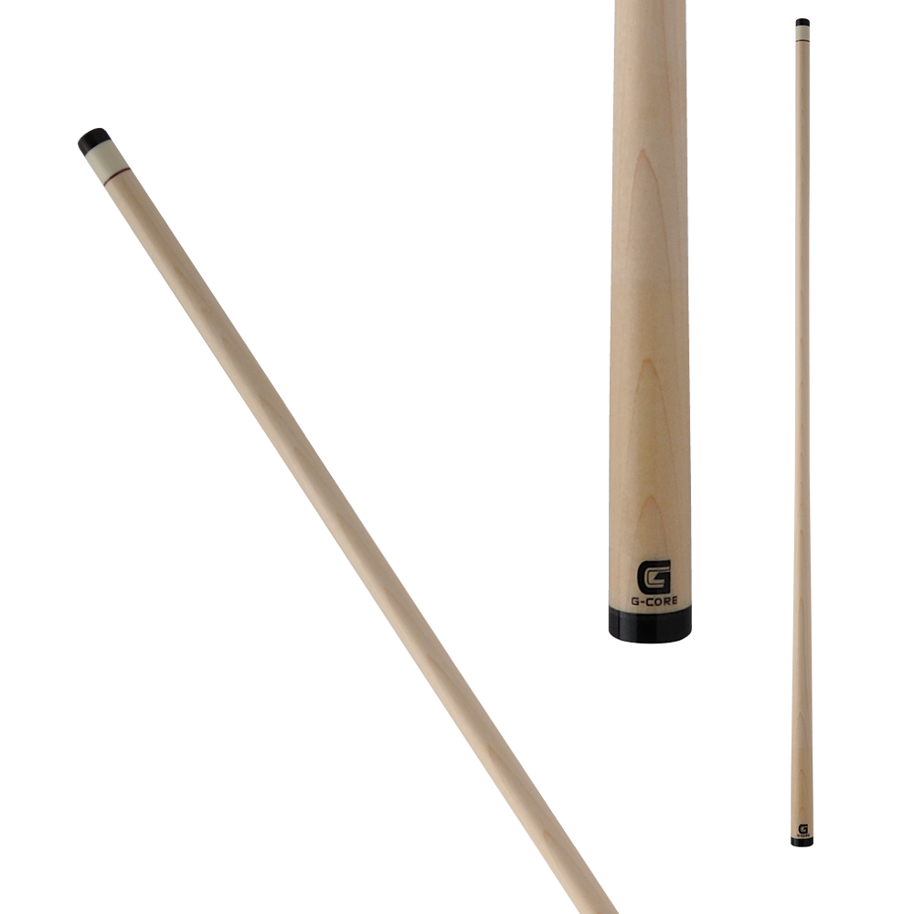 McDermott MCDG G Core pool Cue Shaft - 3/8 X10 Pin Black Collar 12mm Tip Pool Cues