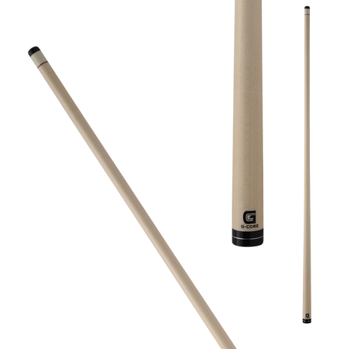 McDermott MCDG G Core pool Cue Shaft - 3/8 X 10 Pin Silver Ring 12 mm Tip Pool Cues