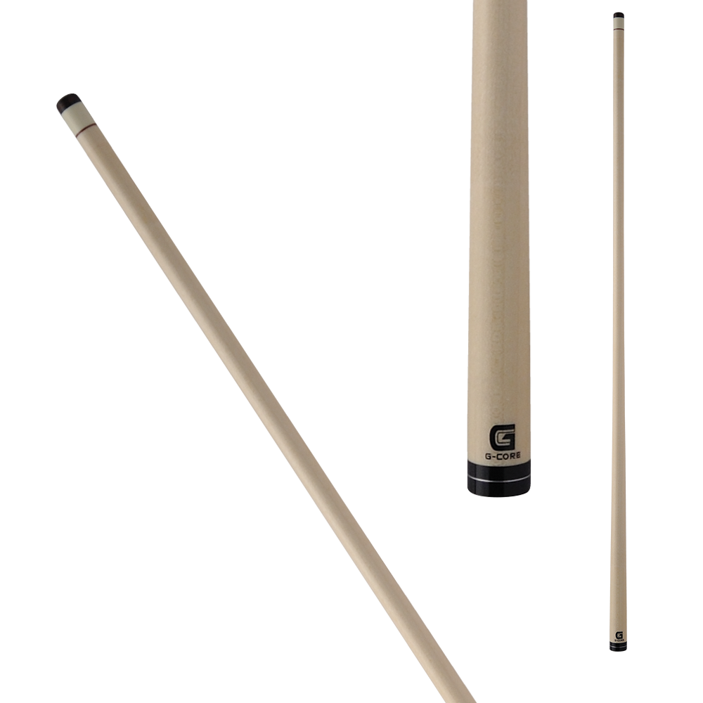 McDermott MCDG G Core pool Cue Shaft - 3/8 X 10 Pin Silver Ring 12 mm Tip Pool Cues