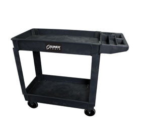 SuperJock Standard Utility Cart - Plastic  Black