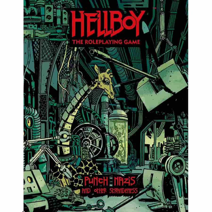 Nightfall Games -  Hellboy Rpg: Punch Nazis And Other Strangeness (5E) Pre-Order