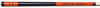 MIAMI COLOR ENGRAVED BILLIARD CUE GREEN / ORANGE - MIABCE912
