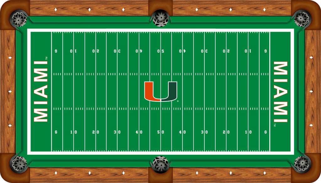 MIAMI BILLIARD TABLE FELT - RECREATIONAL GRIDIRON - MIABTF000N-8R