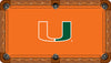 MIAMI BILLIARD TABLE FELT - RECREATIONAL ORANGE - MIABTF102-9R