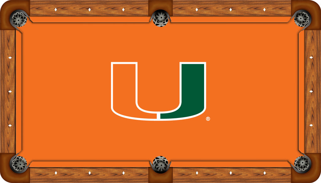 MIAMI BILLIARD TABLE FELT - RECREATIONAL ORANGE - MIABTF102-9R