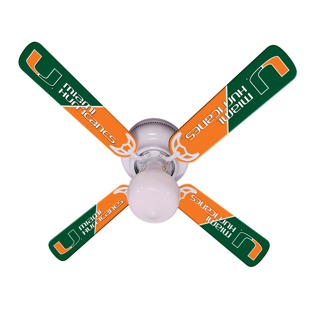 MIAMI CEILING FAN - 42'' GREEN/ORANGE - MIAFAN100-42