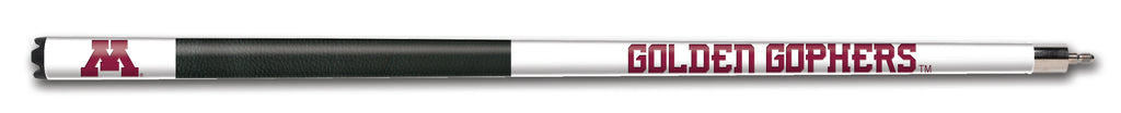 MINNESOTA ENGRAVED BILLIARD CUE MAROON   - MINBCE101