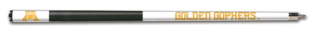 MINNESOTA ENGRAVED BILLIARD CUE GOLD - MINBCE102