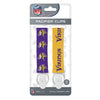 Minnesota Vikings Pacifier Clips 2 Pack - Masterpieces Puzzle Company