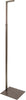 AMKO FMB-4 Adjustable Floor Stand - Brushed Metal