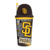 San Diego Padres Helmet Cup 32oz Plastic with Straw - Mojo Licensing